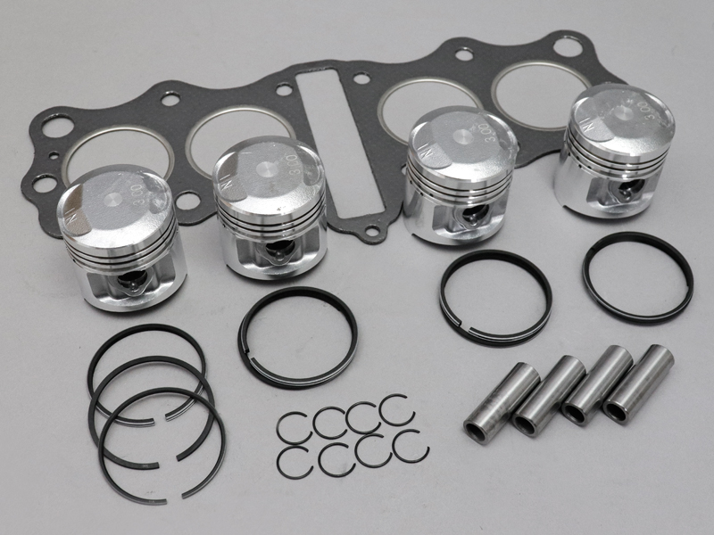 CB350F OVERSIZE PISTON & PISTON RING SET 50㎜(WITH A GASKET) / 8714.10