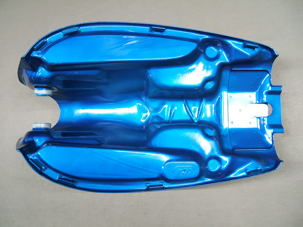 Candy sapphire blue honda #3