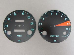 CB750 K0 メーター文字盤 (mph)