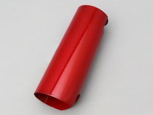 CB350F COVER LEFT, FRONT FORK UNDER (LIGHT RUBY RED) HX / 8714.10