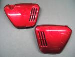 CB750 K0 COVER SET, SIDE (CANDY RUBY RED) GENUINE HONDA PARTS ① CB750 K0 COVER SET, SIDE (CANDY RUBY RED) GENUINE HONDA PARTS ①