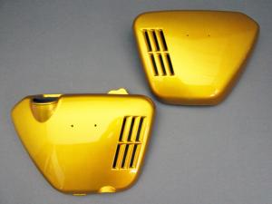 CB750 K0 COVER SET, SIDE (CANDY GOLD) / 8714.10