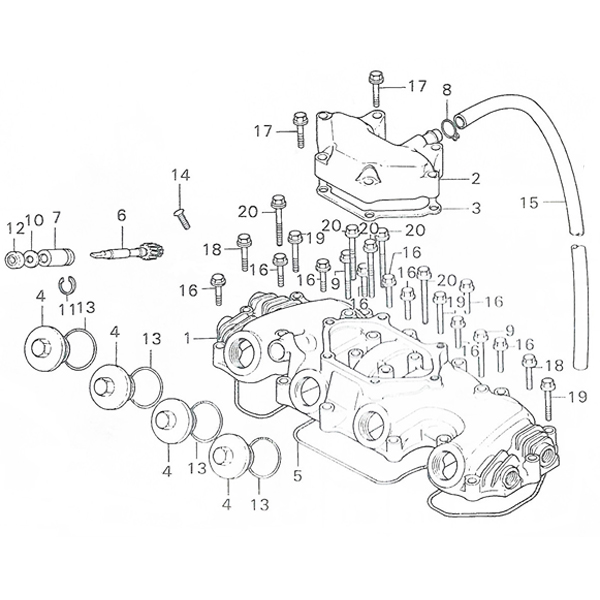 E-1.Cylinder head cover