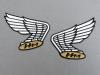 HM BLACK EMBLEM PATCH SET (OLD WING)