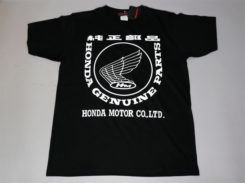 HONDA GENUINE PART T-SHIRT（BLACK）