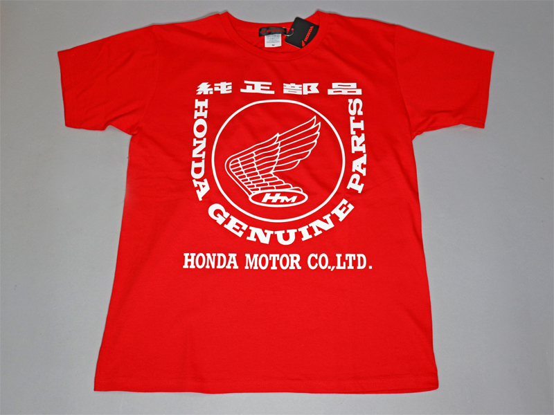 HONDA GENUINE PART T-SHIRT（RED）