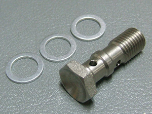 CB750K DOUBLE TYPE BOLT, #3BANJO P1.25W (STAINLESS)