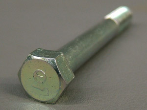 BOLT, HEX., 10x85 (ZINC)