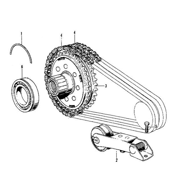 E-16.Primary tensioner