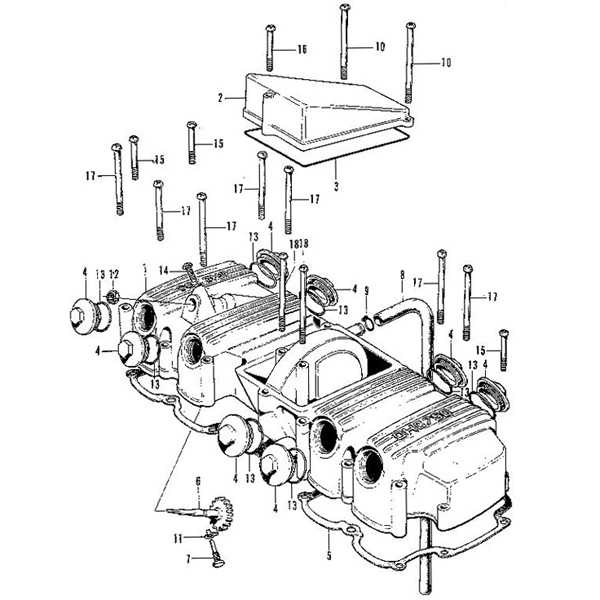 E-1.Cylinder head cover