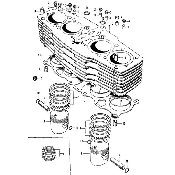 E-5.Cylinder, Piston