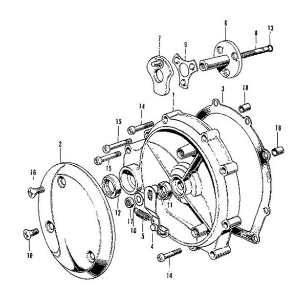 E-8.Clutch cover