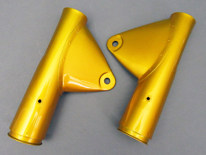 CB750 K0,K1 COVER SET, FRONT FORK UPPER (CANDY GOLD) / 8714.10