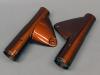 CB750 K0,K1 COVER SET, FRONT FORK UPPER (CANDY GARNET BROWN) / 8714.10