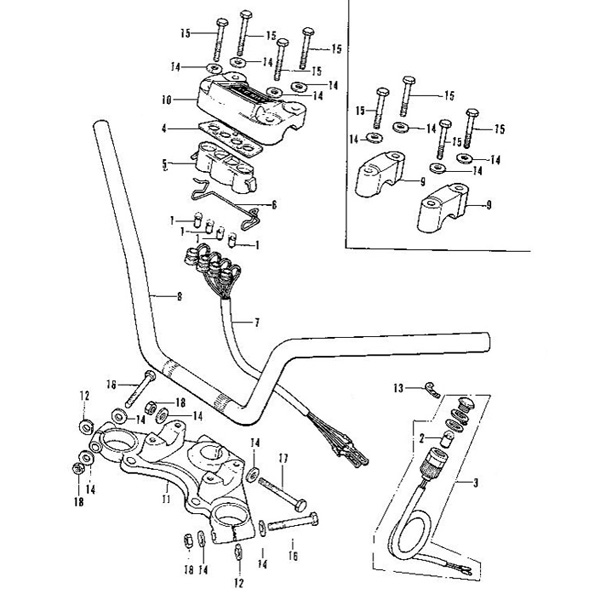 F-3.Handle, Top bridge