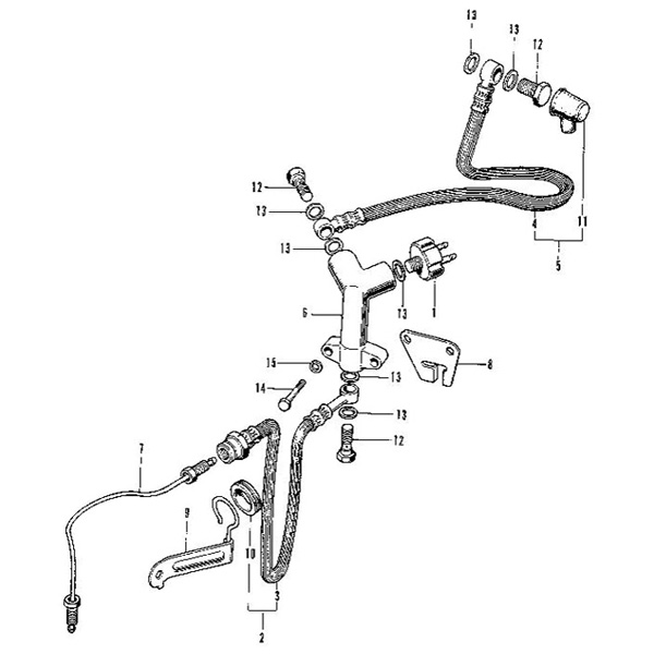 F-5.Front brake hose