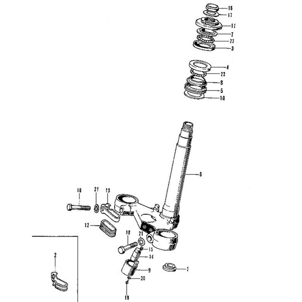 F-10.Steering stem