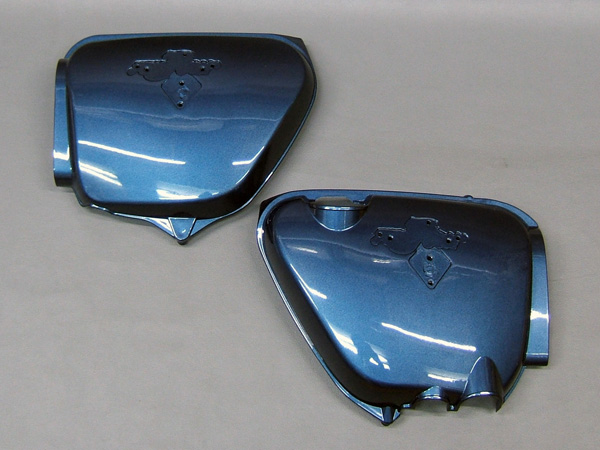 CB750 K2,K5 COVER SET, SIDE (PLANET BLUE METALLIC) / 8714.10