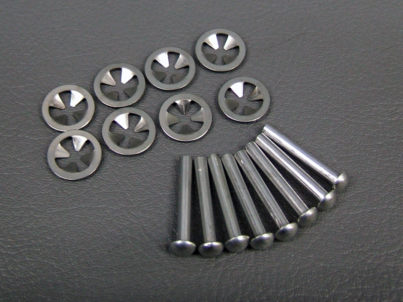 PINS & NUTS SET, SEAT MOULDING / 8714.10