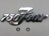 CB750 K1,K2 EMBLEM, SIDE COVER (750Four) / 8714.10