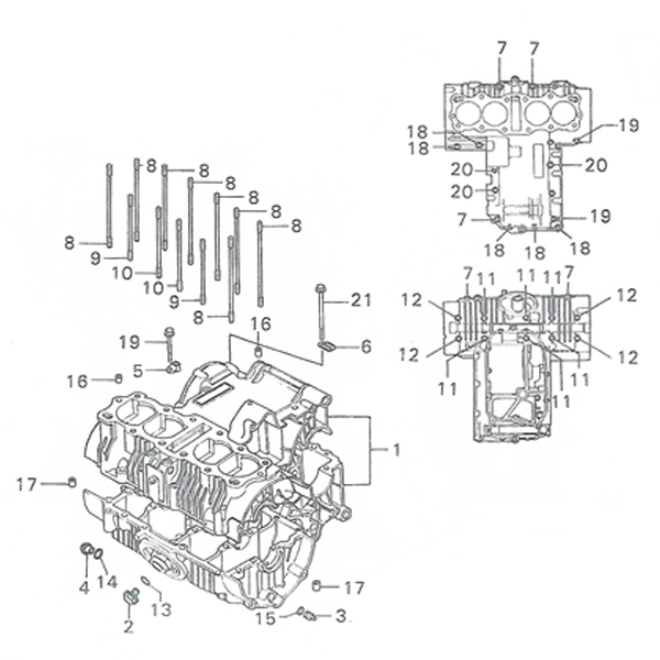 E-12.Crankcase