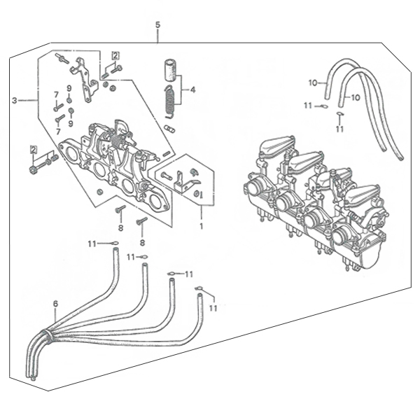 E-17-1.Caburetor assy