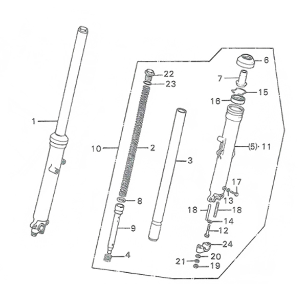 F-7.Front fork