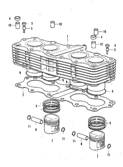 E-4.Cylinder, Piston