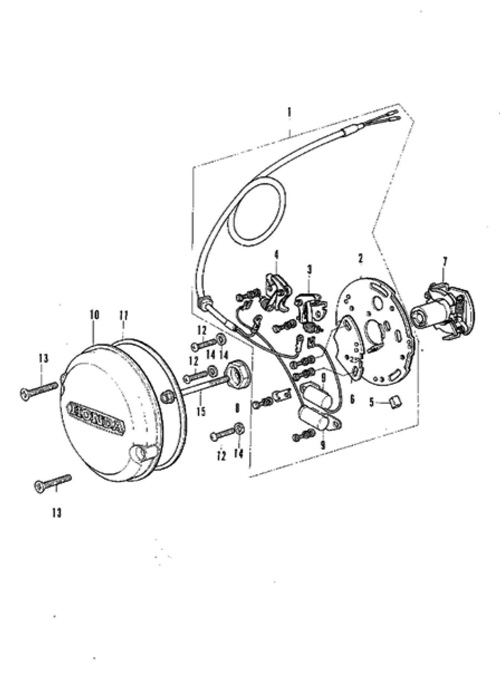 E-7.Contact breaker, Advancer