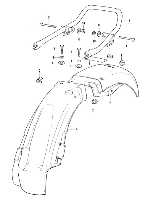 F-20.Rear fender