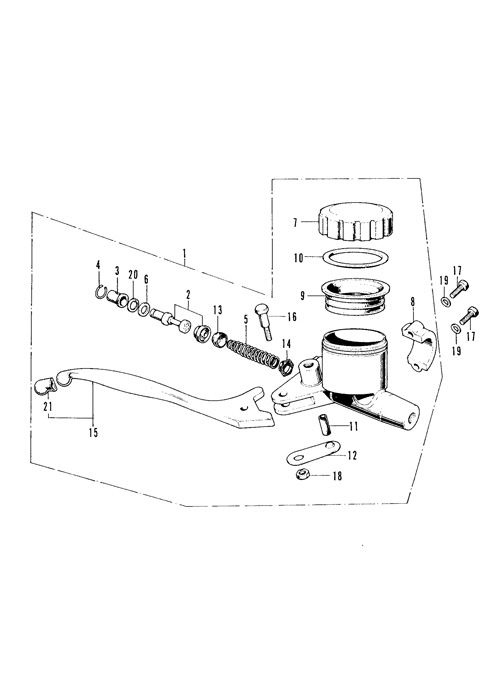 F-4.Brake master cylinder