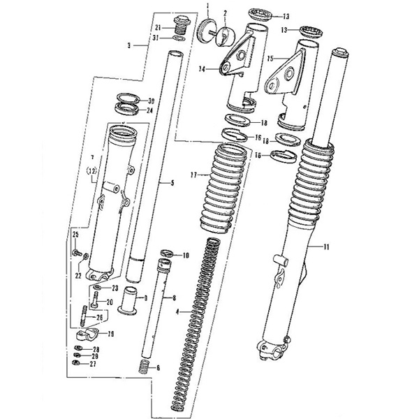 F-9.Front cushion (1973-1976)