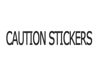 CAUTION STICKERS