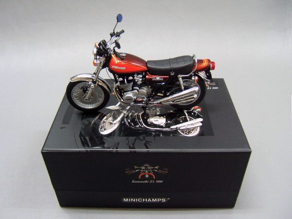 1:12 SCALE KAWASAKI Z1 900 1973 (Candy/brown) - Click Image to Close