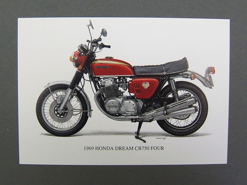 CB750K POSTCARD - Click Image to Close