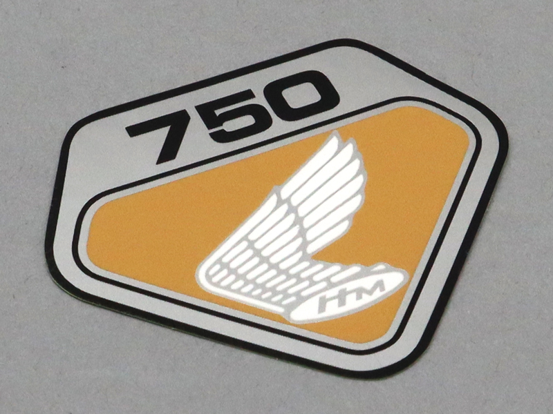 CB750 WING STICKER LEFT - Click Image to Close