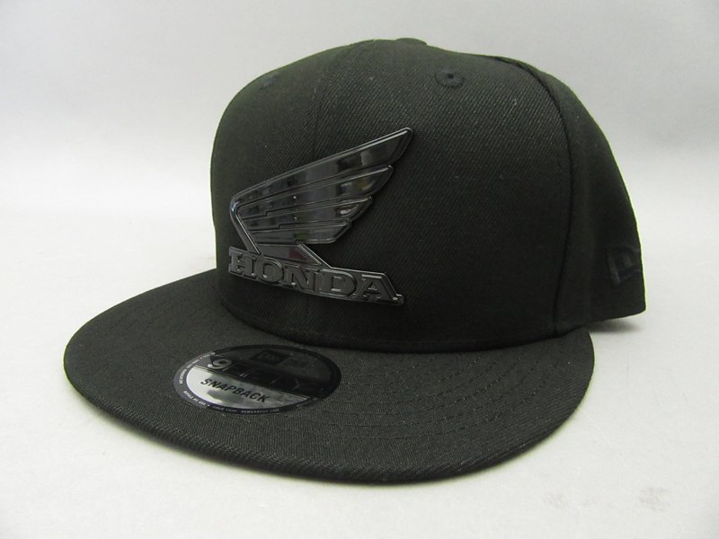 9 FIFTY HONDA BLACK METAL CAP - Click Image to Close