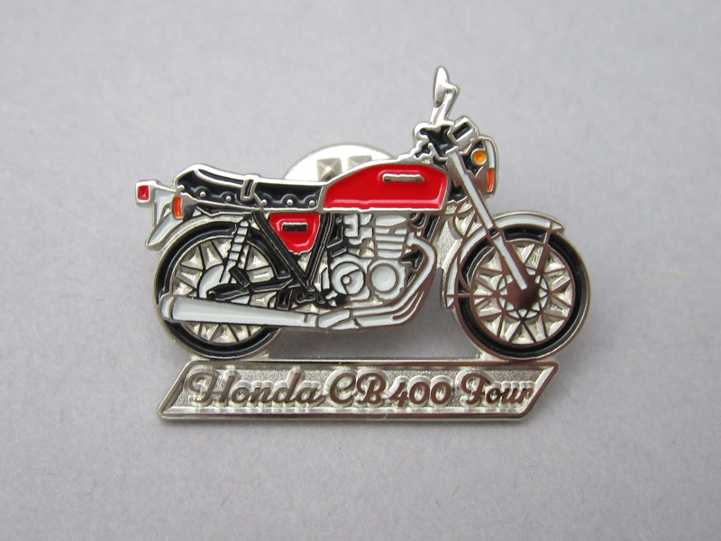 HONDA CB400F MINI PIN BADGE - Click Image to Close