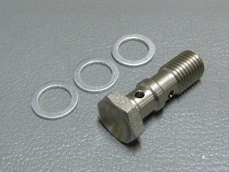CB750K DOUBLE TYPE BOLT, #3BANJO P1.25W (STAINLESS) / 8714.10 - Click Image to Close