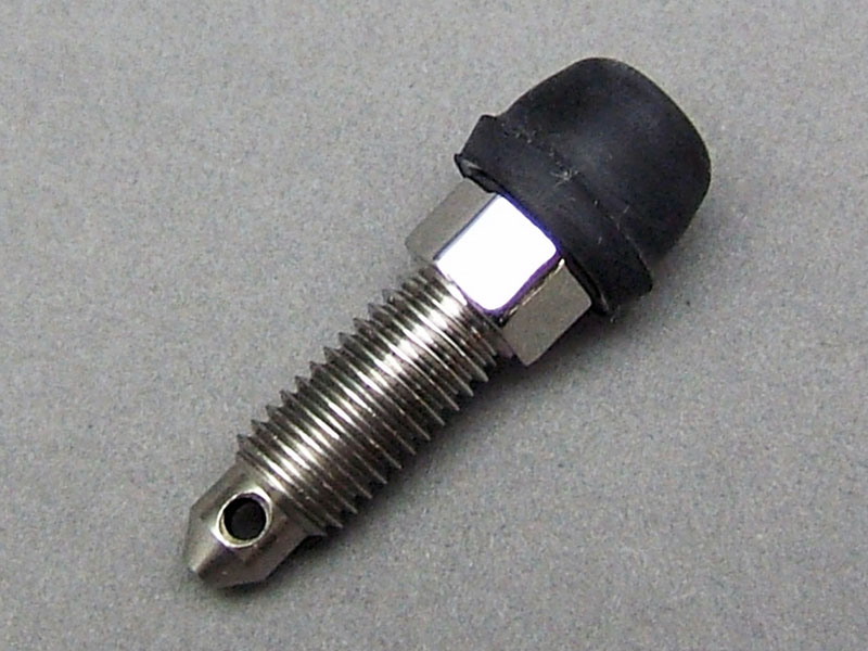 CB400F CB350F BLEEDER VALVE & CAP(STAINLESS) / 8714.10 - Click Image to Close