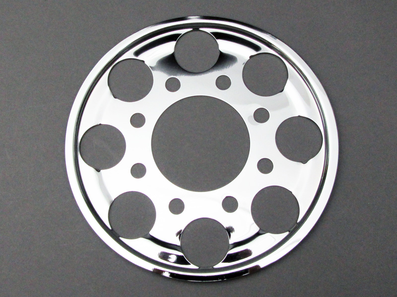 CB750K PLATE, SPROCKET SIDE (CHROME) / 8714.10 - Click Image to Close