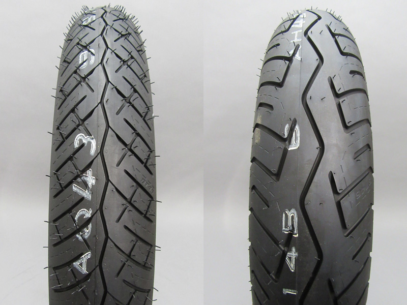 CB750K TIRE SET BATTLAX BT-46V FRONT & REAR / 8714.10 - Click Image to Close