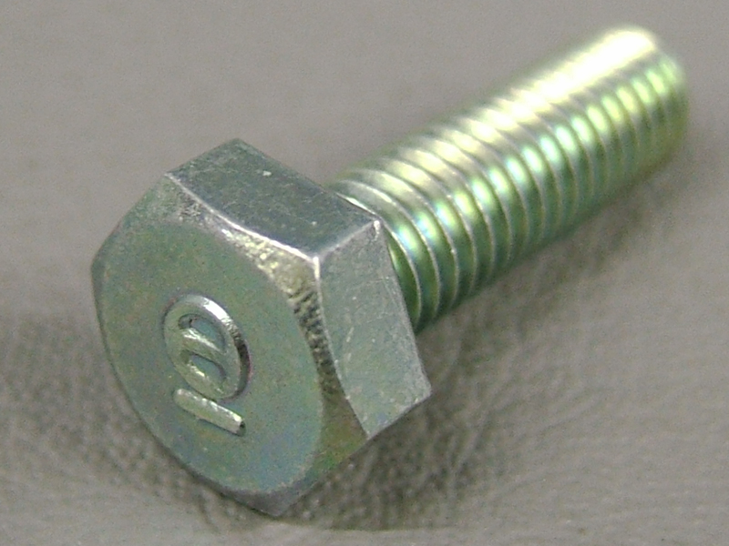 BOLT, HEX., 6x20 (ZINC) / 8714.10 - Click Image to Close