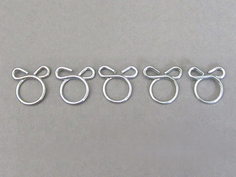 CB750K CB400F TUBE CLIP (5 PCS) / 8714.10 - Click Image to Close