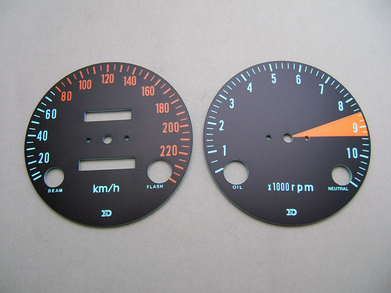 CB750 K0 FACE DIAL SET, METER (km) JAPAN TYPE / 8714.10 - Click Image to Close