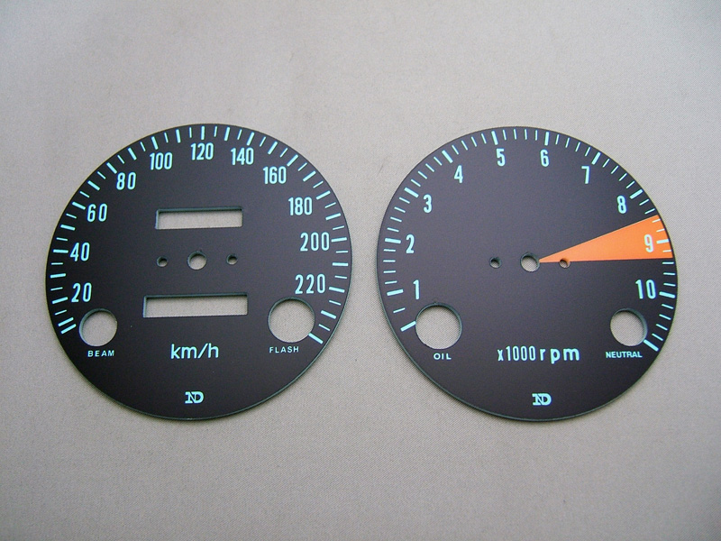 CB750 K0 FACE DIAL SET, METER (km) / 8714.10 - Click Image to Close
