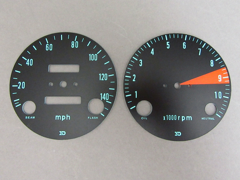 CB750 K0 FACE DIAL SET, METER (mph) / 8714.10 - Click Image to Close