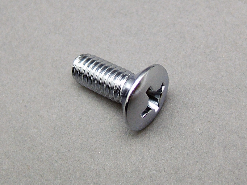 CB750K CB400F SCREW, OVAL, 6X16 (CHROME) / 8714.10 - Click Image to Close