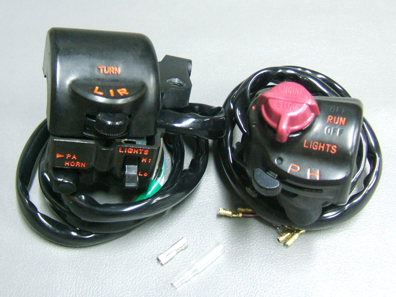 CB750K MULTI SWITCH SET, HANDLE *ALTERNATIVE PART OF CB400F* / 8714.10 - Click Image to Close