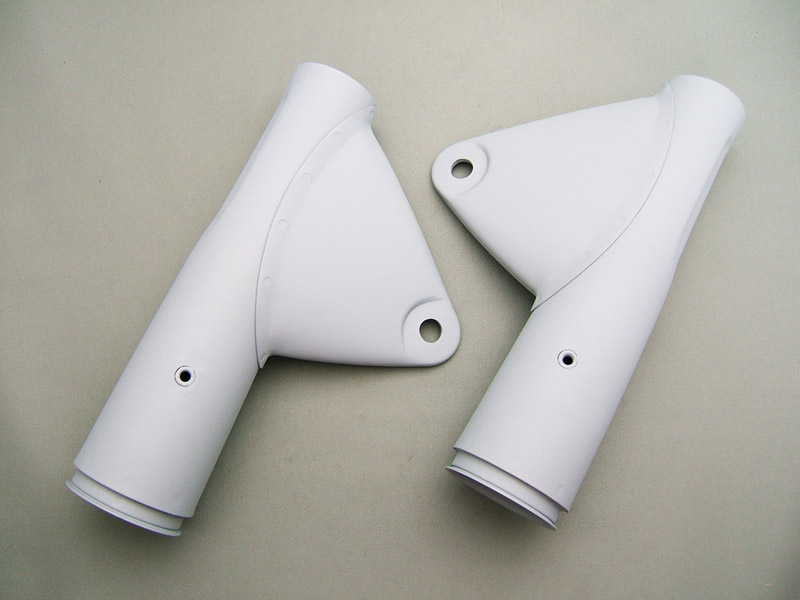 CB750 K0,K1 COVER SET, FRONT FORK UPPER (UNPAINTED) / 8714.10 - Click Image to Close
